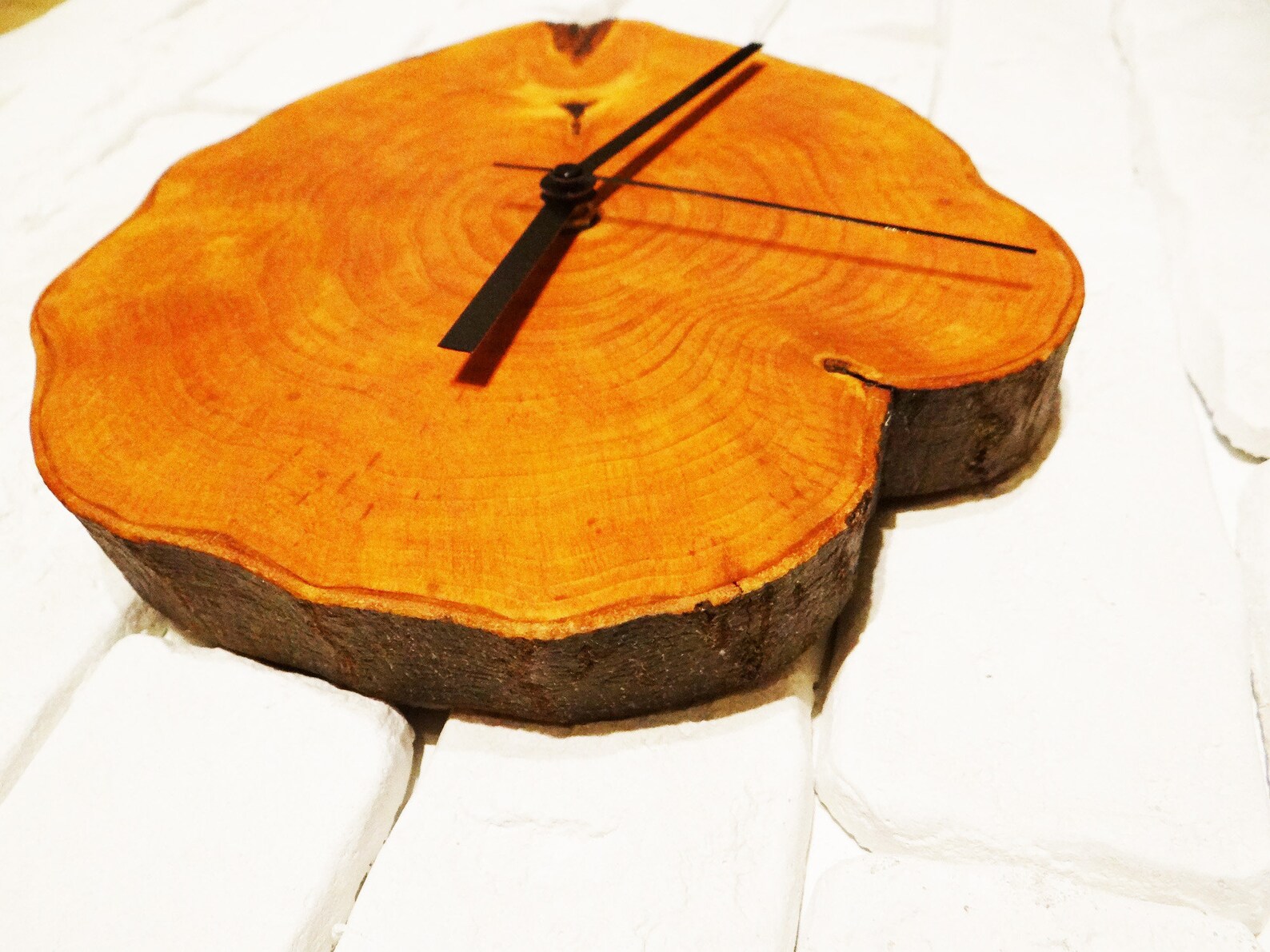 Clock, Rustic Clock, Wall Clock, Eco Friendly Clock, Wooden Clock, Wood