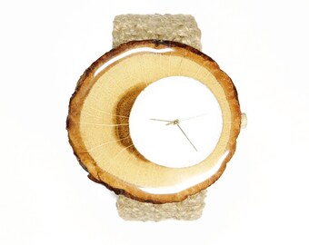 Uhren für Männer / Frauen - Holzuhr - Holzuhr für Ihn - Holzuhr Männer / Frauen - Geschenk für Frauen - Holzuhren Hochzeitsgeschenk für Sie