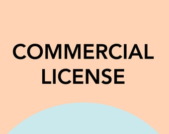 Commercial License for STL and SVG files