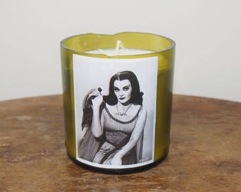 Lily Munster Goth Candle