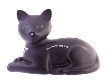 Black Cat Coin Bank