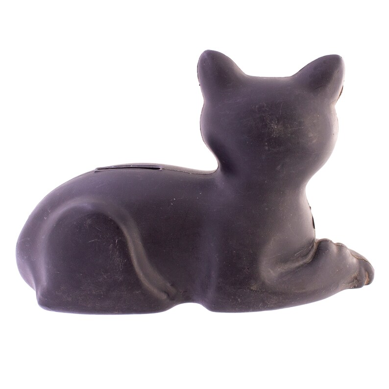 Black Cat Coin Bank image 2