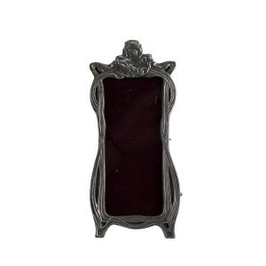 Marco de peltre estilo Art Nouveau