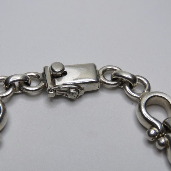 40 grams sterling silver chain link bracelet, mar… - image 5