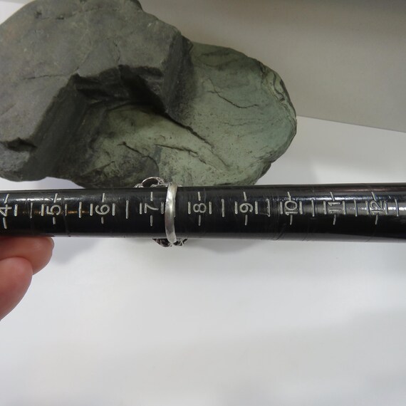 14.2 grams sterling silver ring, translucent oran… - image 9