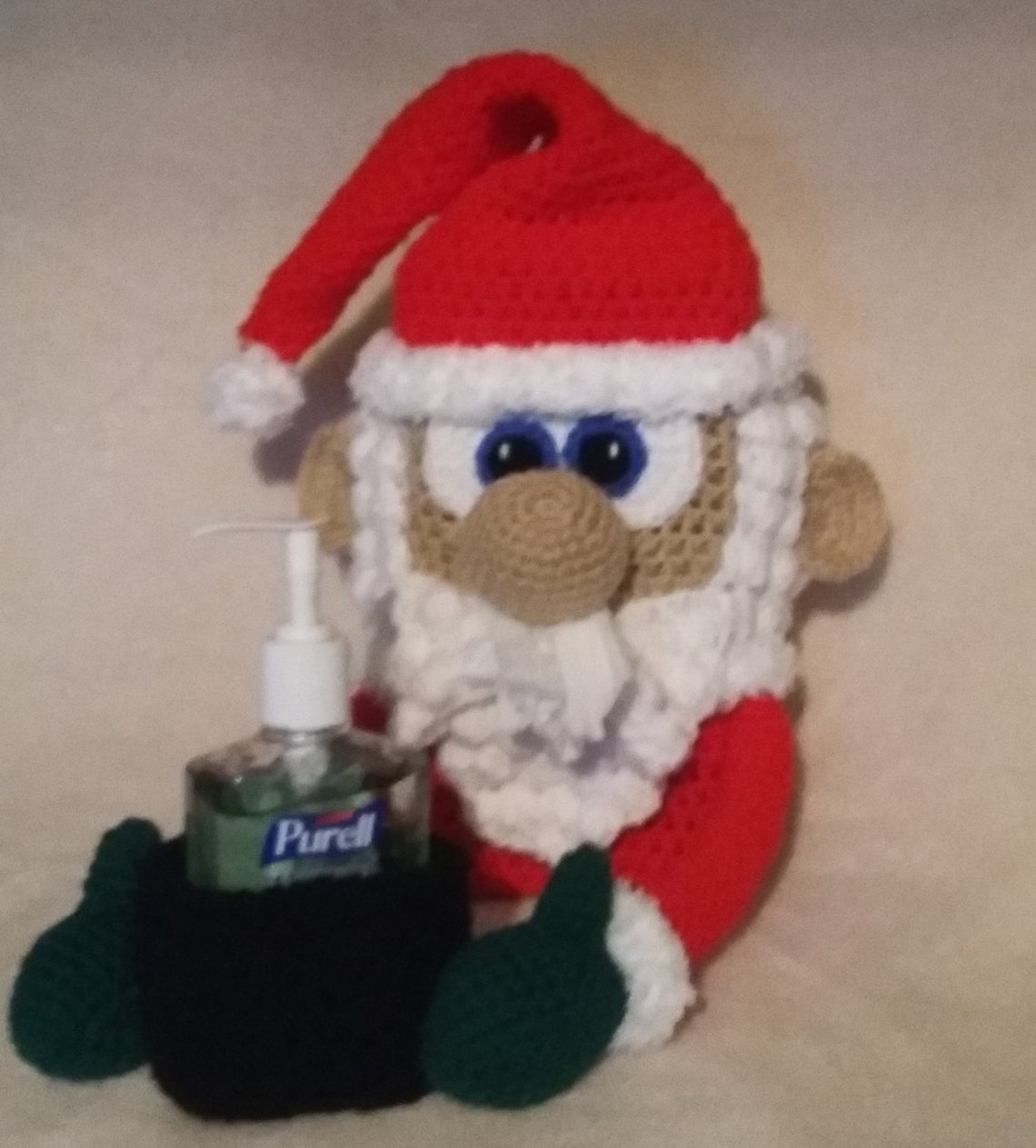 CROCHET PATTERNS Only S'Naughty Or Nice Sniffle Station Etsy