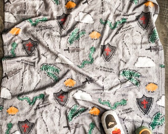 catholic swaddle blanket