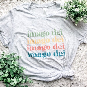 Imago Dei Retro Colors Short sleeve t-shirt