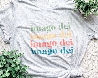 Imago Dei Retro Colors Short sleeve t-shirt