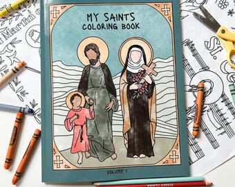 My Saint Catholic Coloring Book