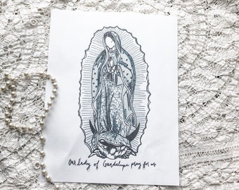 Our Lady of Guadalupe 8”x10" Printable