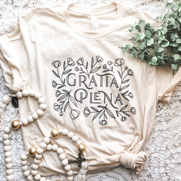 Gratia Plena Short-Sleeve Unisex T-Shirt