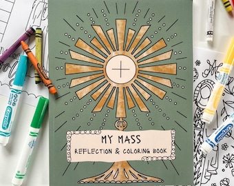 My Mass Reflection & Coloring Book