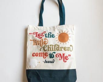 Kid's Catholic Mass Bag – “Let the Children Come to Me"