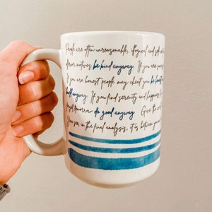 Mother Teresa Mug, do good anyway quote, Mother Teresa quote