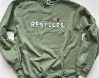 St. Augustine Restless Unisex Sweatshirt