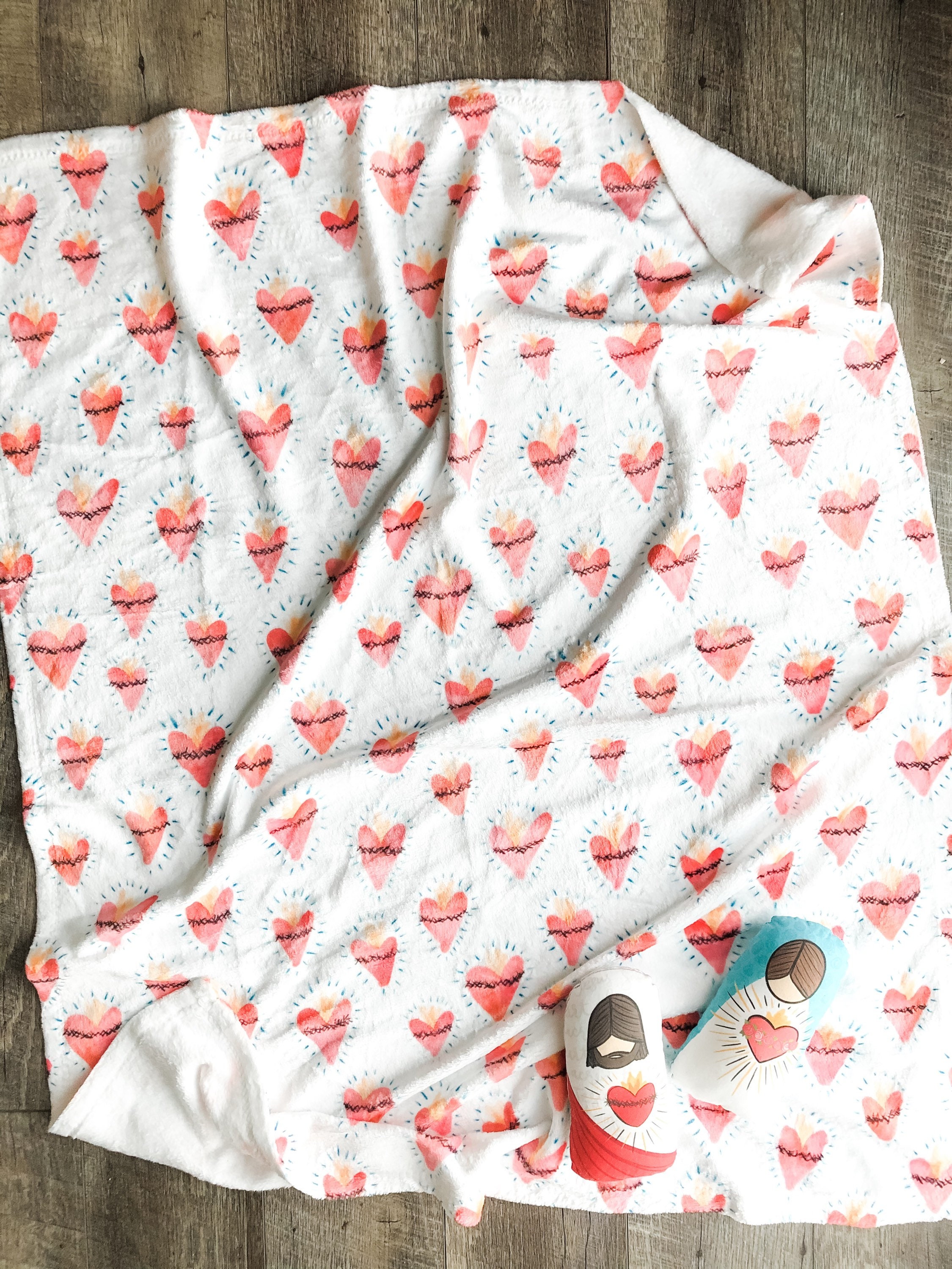 catholic swaddle blanket