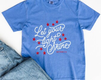 Let your Light Shine Matthew 5:16 Short-Sleeve T-Shirt