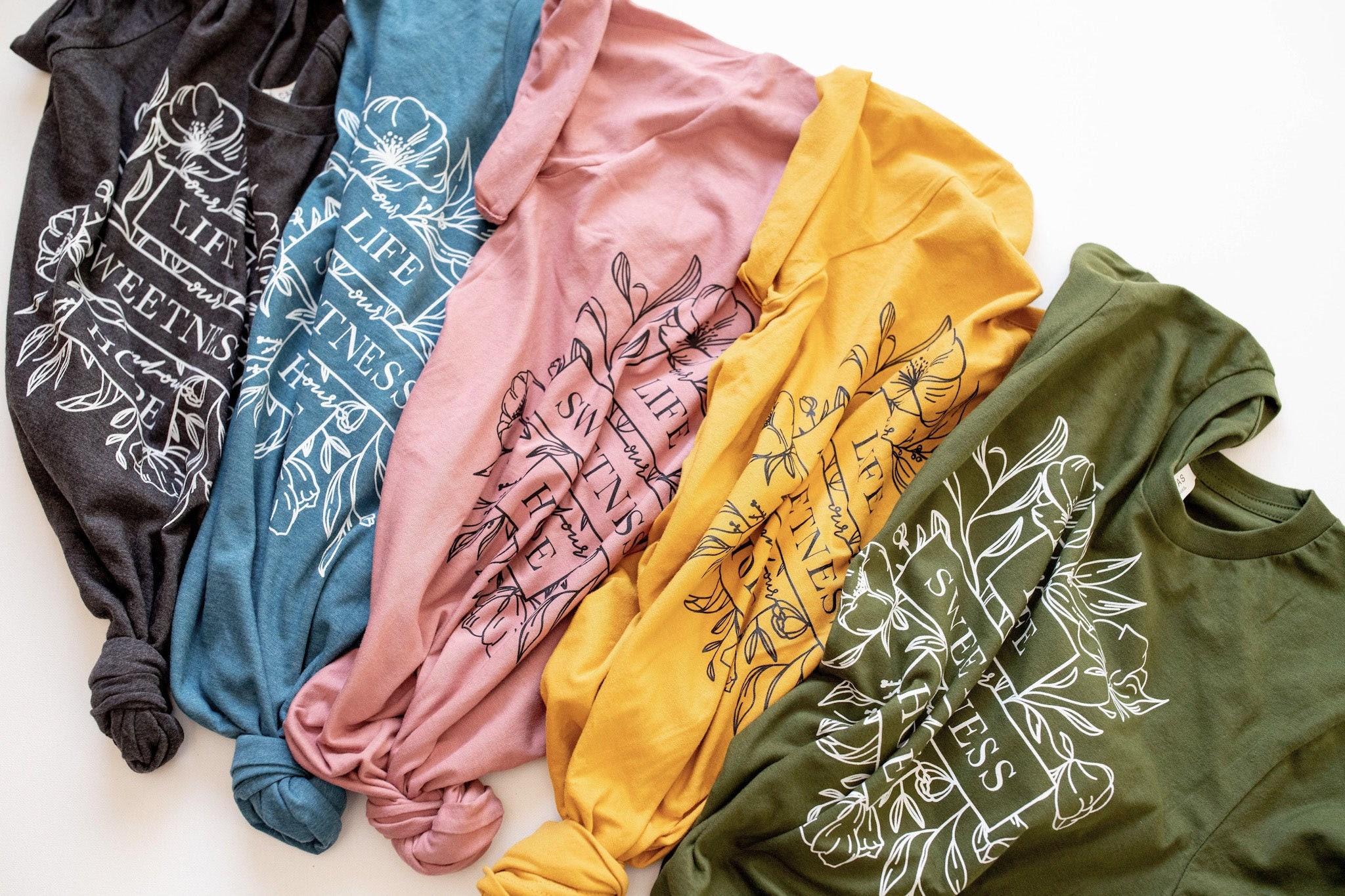 Our Life Our Sweetness And Our Hope Marian Design T-Shirt