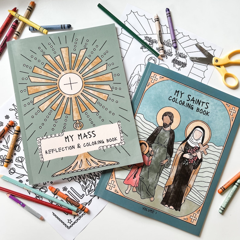 Catholic Coloring Books image 1