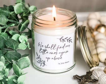 St. Zelie Quote Miscarriage Candle