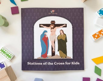 Stations of the Cross Book for Kids - Catholic Children's Book - Mass ...