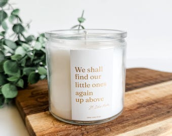 St. Zelie Quote Miscarriage & Child Loss Prayer Candle