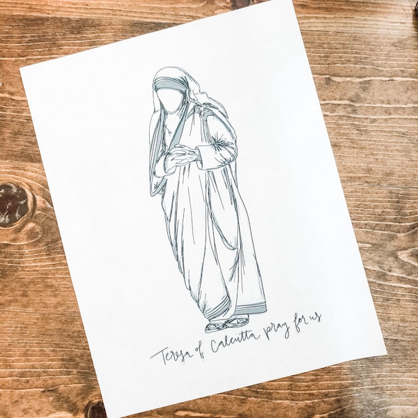 Mother Teresa - Etsy