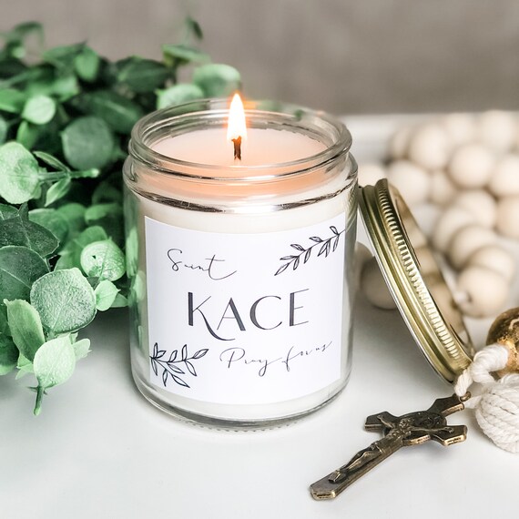 Saint Candle Miscarriage Gift Miscarriage Awareness Candle | Etsy