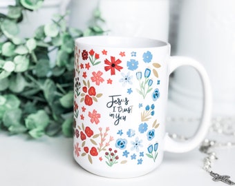 Jesus I Trust in You Mug