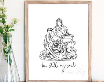 Pieta Physical Print 8x10