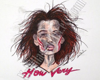 Heathers: "Veronica you look like hell" Art Print