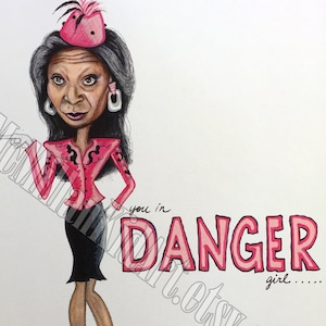 Whoopi Goldberg "Ghost" Movie Quote Art Print