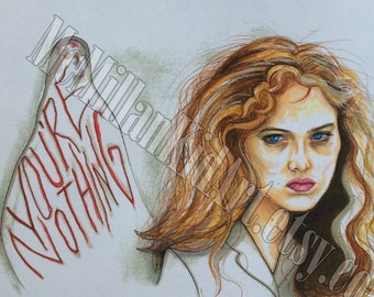 Illustrations de citations du film "Tu n'es rien" A Nightmare on Elm Street de Nancy