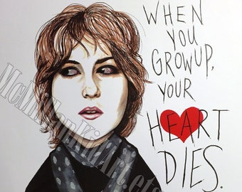 The Breakfast Club "Allison" Movie Quote Art Print