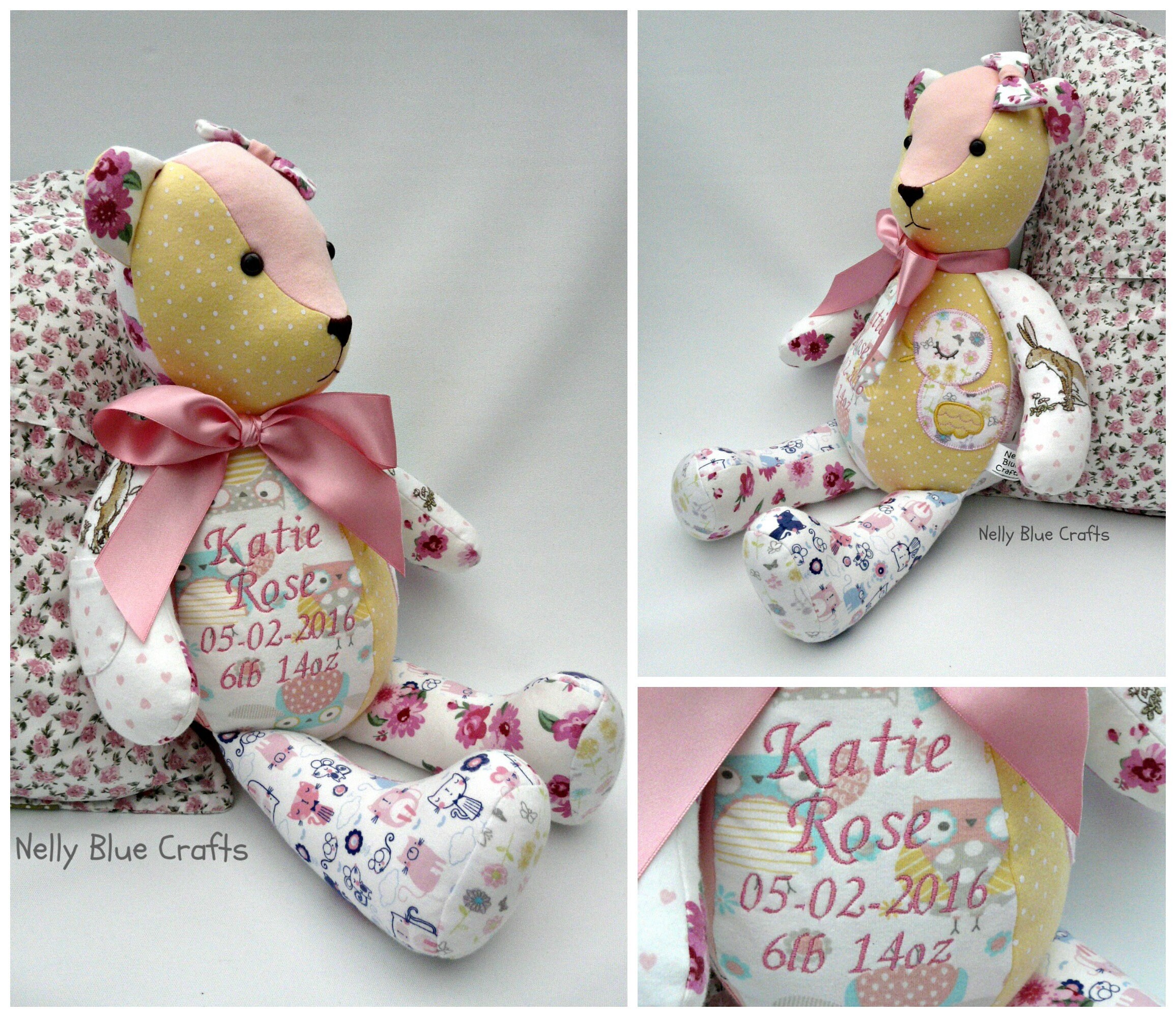 Memory and Keepsake Bears made from your loved ones clothing. | Etsy