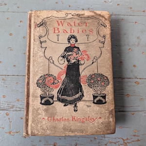 Antique book The Water Babies by Charles Kingsley