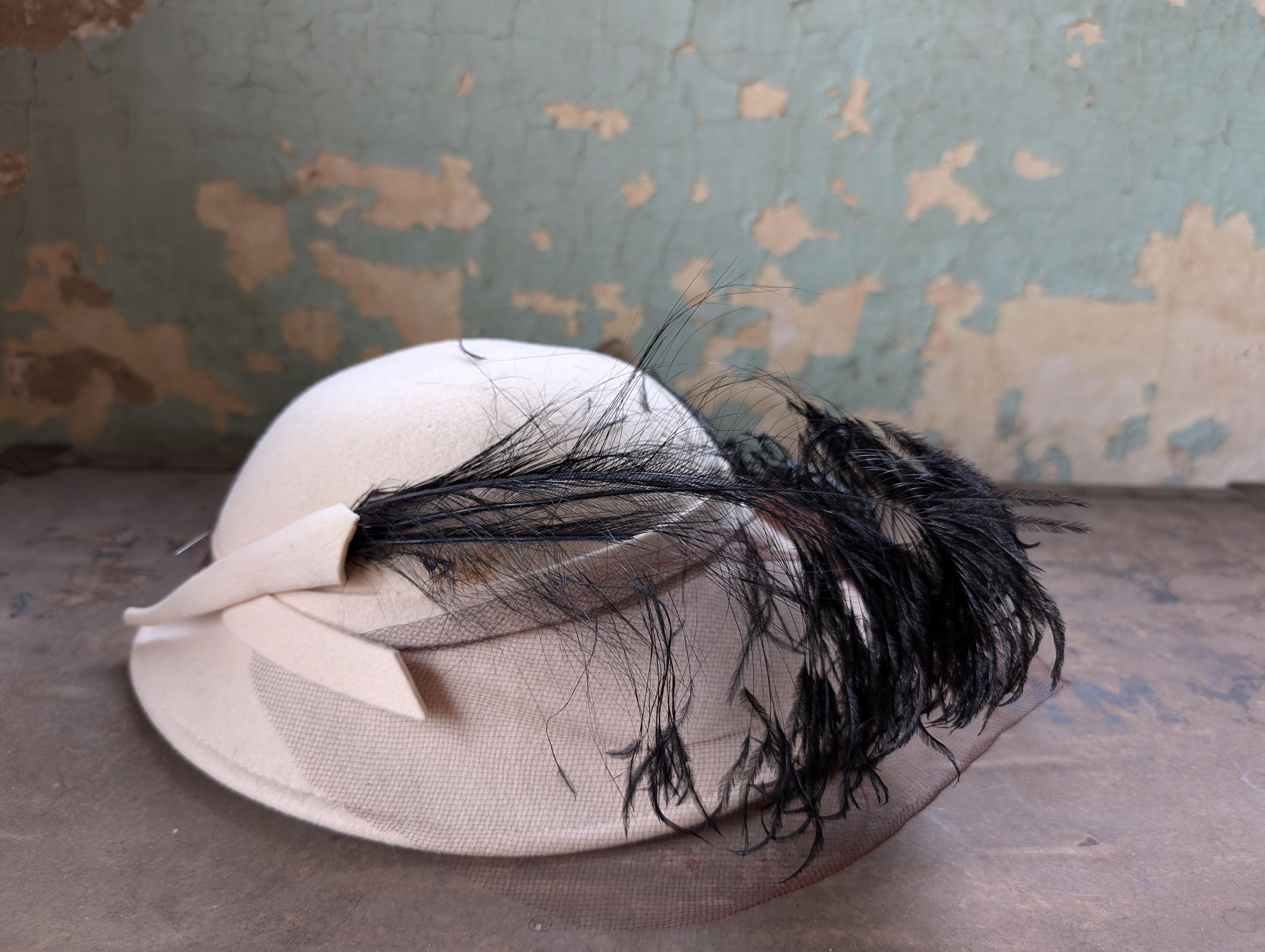 Vintage Adolfo II Bollman Brimmed Felt Wool Hat - Etsy display picture 2