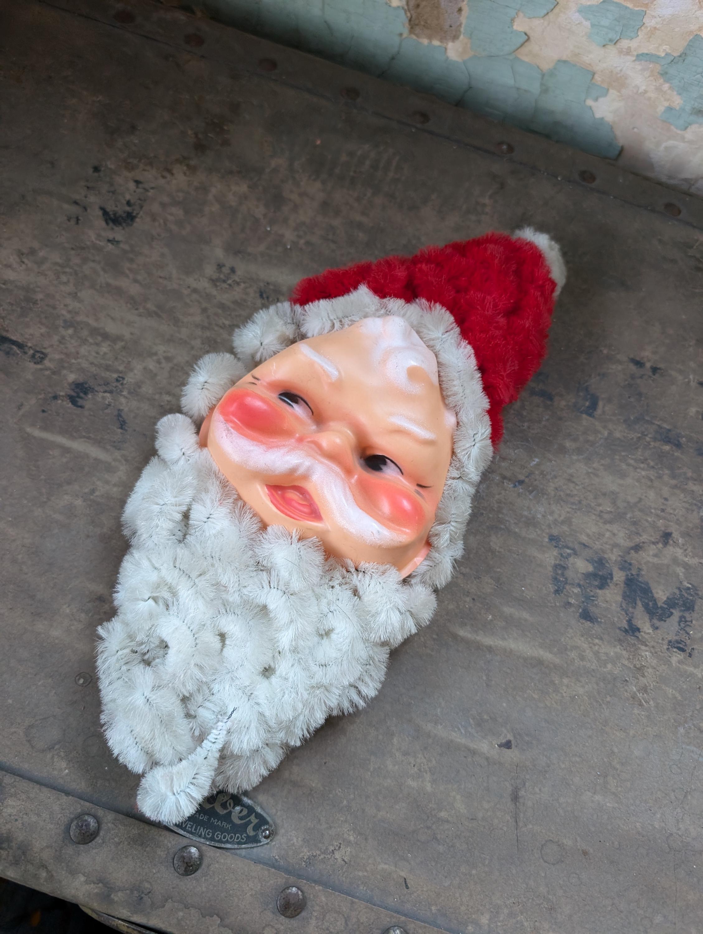 Vintage 1950s Rubber Face Bijou Santa Claus Magnet - Etsy