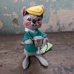Vintage Annalee 1970s mouse doll