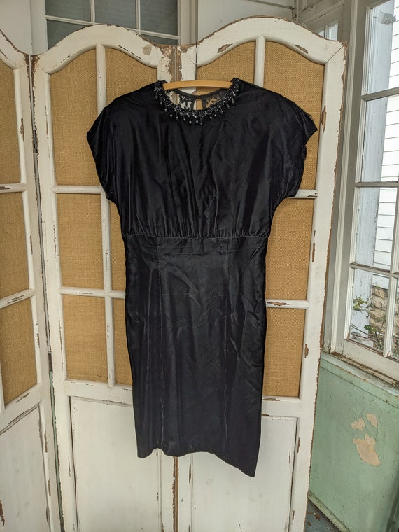 Vintage Gunne Sax black velvet dress - image 6