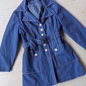 Vintage 1970s sailor coat