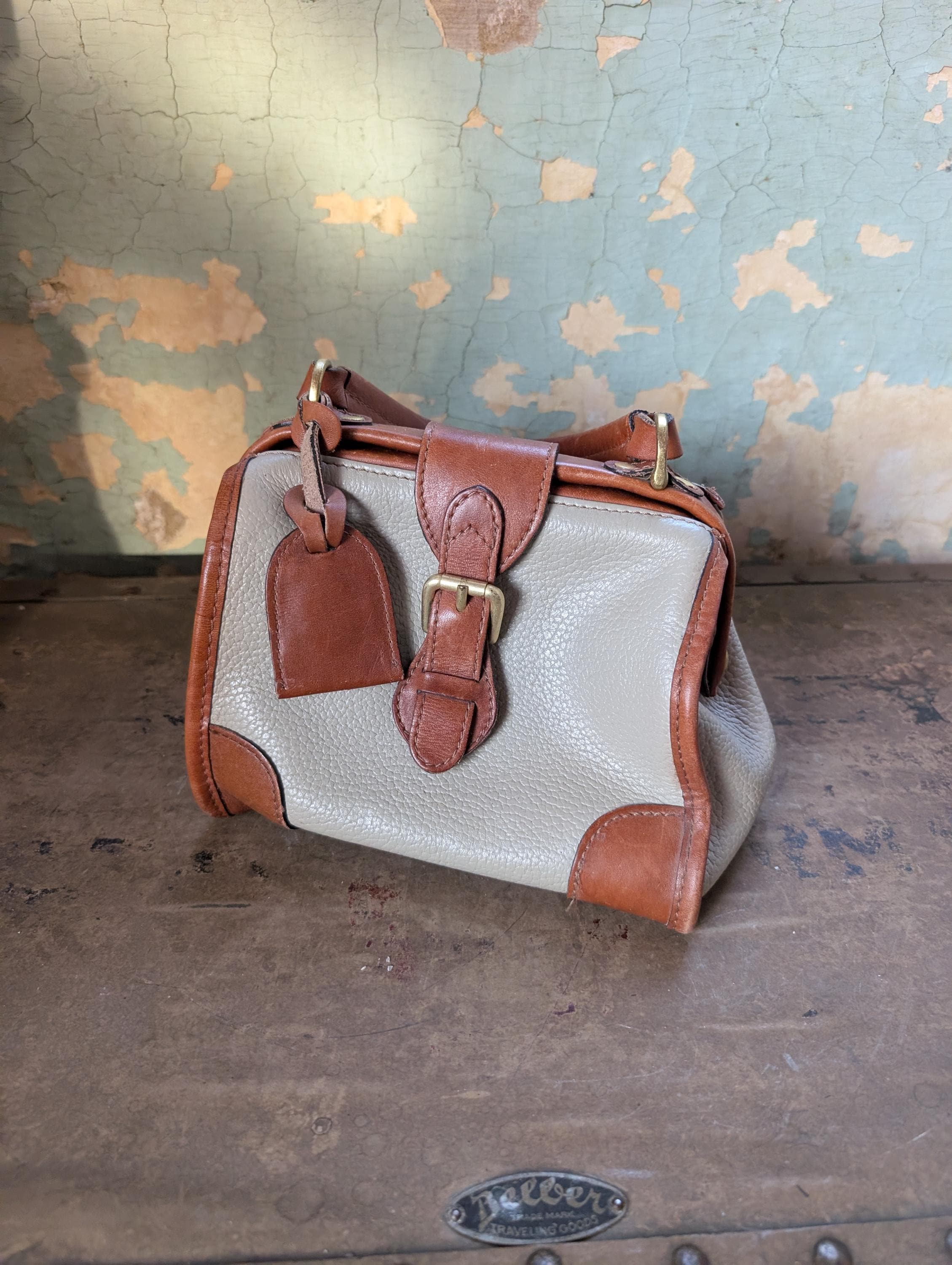 Vintage Liz Claiborne Handbag Cream - Etsy