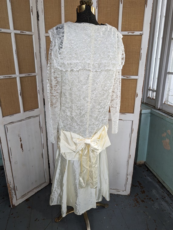 Vintage Hand Sewn 1920s Style Lace Wedding Dress Gem Il 570xN.5900784021 Ri5n