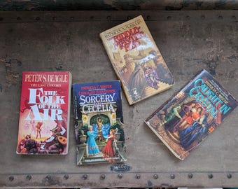Vintage 70s 80s science fiction fantasy paperback book bundle