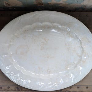 Vintage Elsmore and Forster Ironstone wheat platter