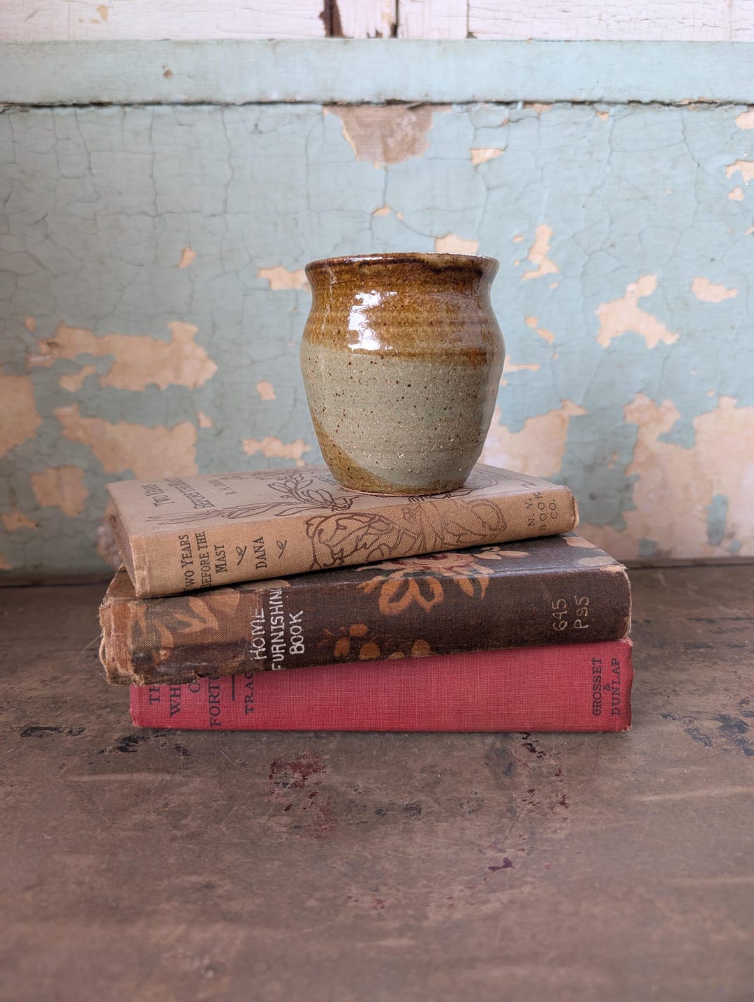 Vintage Handmade Wheel Thrown Studio Pottery Vase - Etsy