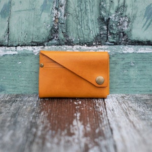 Personalised Leather wallet, minimalist leather wallet, Leather wallet, leather wallet, minimalist wallet image 2