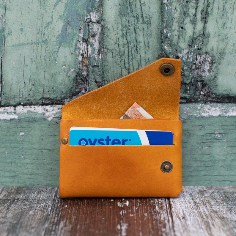 Personalised Leather wallet, minimalist leather wallet, Leather wallet, leather wallet, minimalist wallet image 5