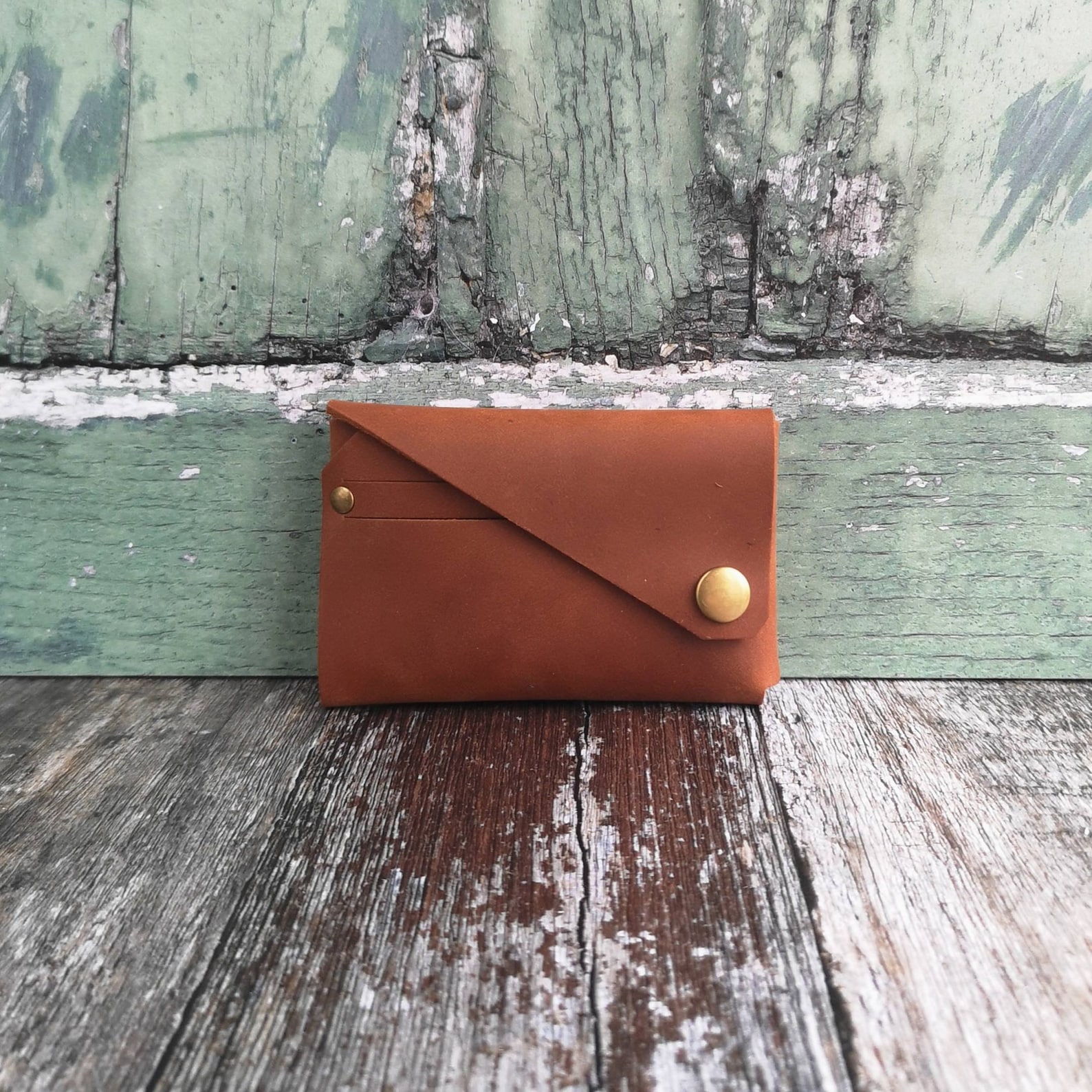 Personalised leather wallet leather handmade wallet leather Etsy